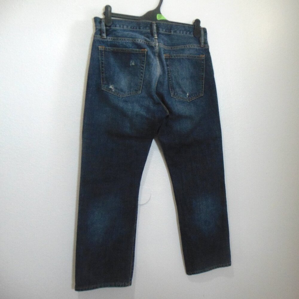 Gap Men’s Standard Fit Jeans – Size 32x30 – Distressed Dark Wash